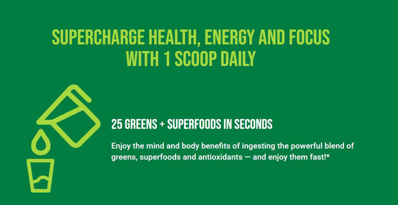 Inno Greens | 28+ Organic Greens & Superfoods | Advanced Prebiotics + Probiotics | Super Antioxidant + Hydration | Spirulina, Chlorella, Ashwagandha | Natural | 30 Servings (Strawberry Banana) Strawberry & Banana