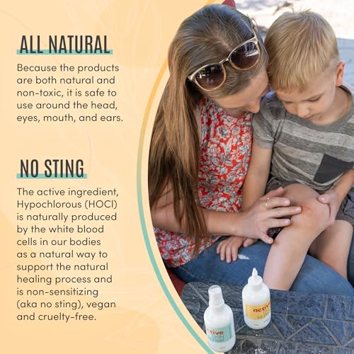 Active Skin Repair First Aid Hydrogel and Spray Bundle, 3 oz Each 3 Fl Oz (Pack of 2) Combo