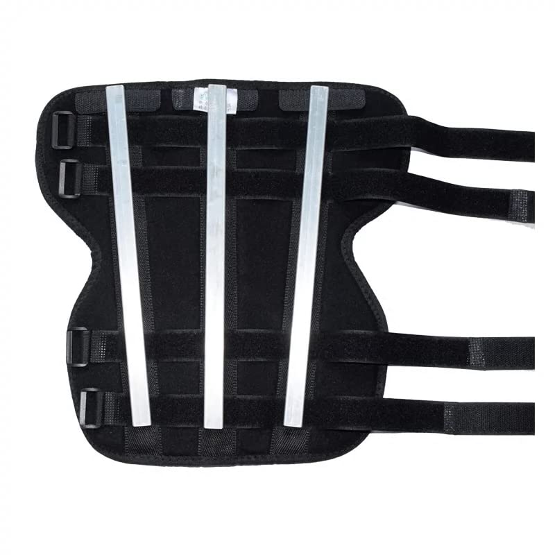PURFUN Kids Knee Immobilizer Leg Stabilizer Long Adjustable Knee Splint Arthritis Sprain Night Sleep Knee Leg Support Injury Recovery Knee Brace for 5-7 Yrs Medium