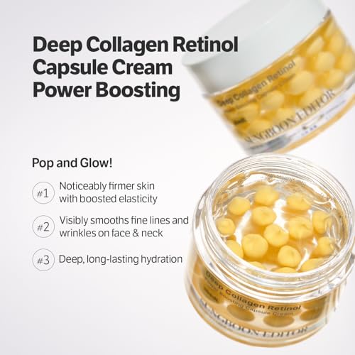 SUNGBOON EDITOR Deep Collagen Retinol Capsule Cream TOY STORY 5 EDITION, 1.69 fl oz Retinol(Toy Story 5)