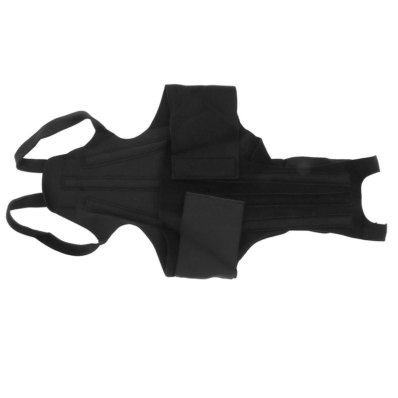 Jiawu Dog Back Brace, Pet Back Bracer, Dog Back Protector for Arthritis, Spinal Surgical Recovery, Herniated Slipped Disc, Rehabilitation, Injury, Dog Back Supporting Vest (M)