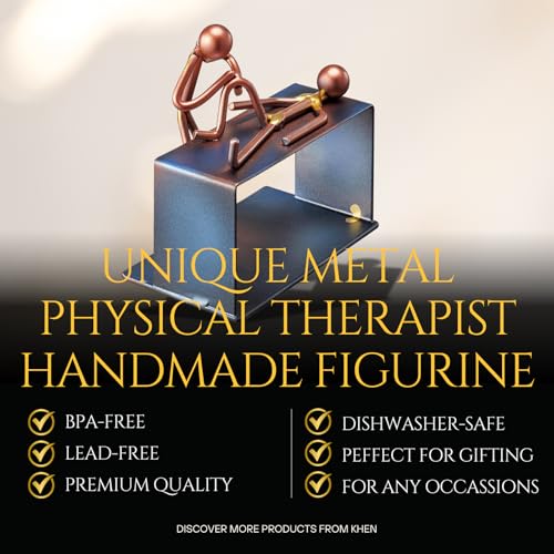 Physical & Massage Therapist Craft Handmade Metal Figurine Sculpture Gifts