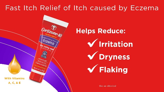 Cortizone-10 Maximum Strength Intensive Healing Itch Relief Lotion for Eczema, 1% Hydrocortisone, Fast-Acting, Anti-Itch Cream for Minor Skin Irritations, Rashes and Inflammation Due to Eczema, 3.5 oz 3.5 Ounce (Pack of 1)