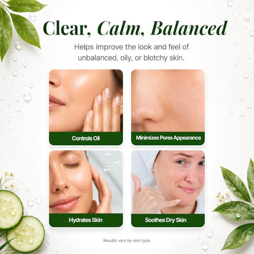 TheraTree Clarifying Toner with Tea Tree, Neem, MSM, Alcohol Free, 8 Fl Oz