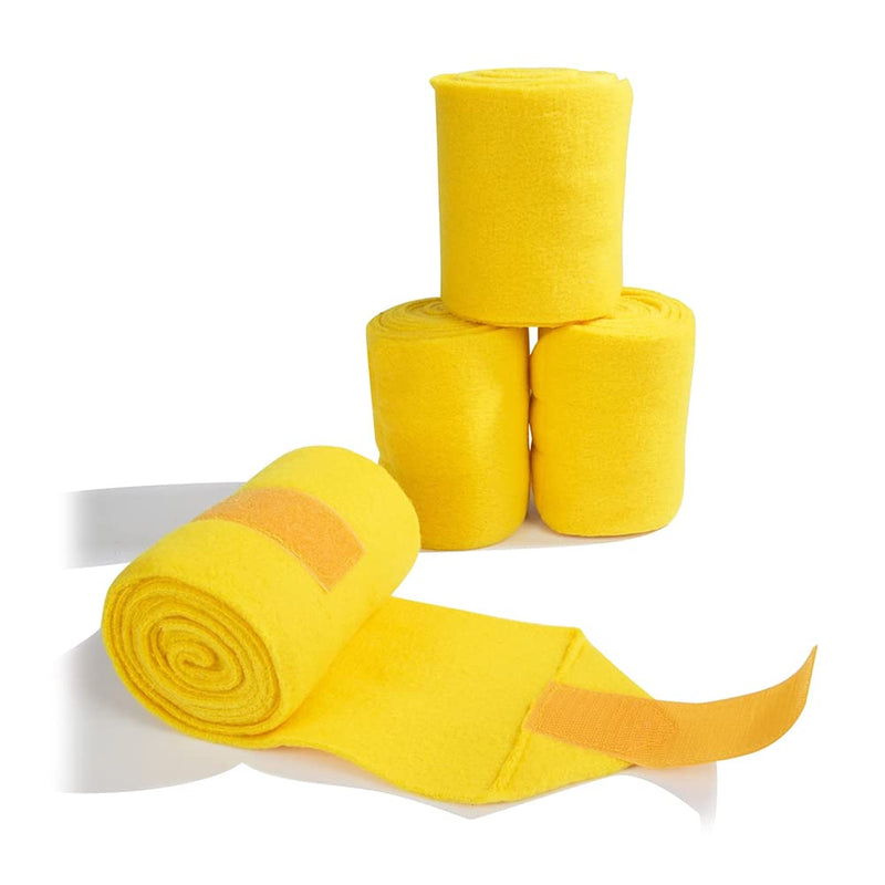 Full Pony Polo Wrap Set Yellow - BeesActive Australia
