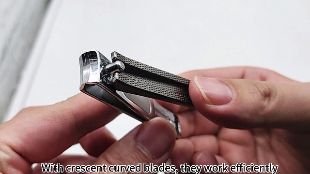 Liangery Nail Clippers Nail Cutter for Ingrown Toenail Removal Treatment Tools, Fingernail Nippers with Comfort Grip Handle Slanted Cuticle Trimmer for Men Women Seniors Adult Thick Nails (L)