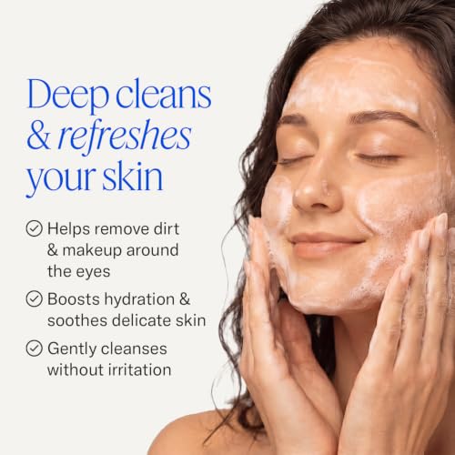 EYEECO Gentle Tea Tree Eyelid & Facial Cleanser, 1.6oz 1.7 Fl Oz (Pack of 1)