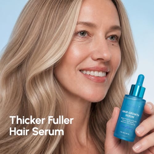 MAREE Hair Growth Serum - Caffeine Peptides Castor Rosemary Oil for Hair Growth - Products for Women & Men - Hair Oils for Hair Growth - Hair Regrowth Tonic - Scalp Serum - Suero Para El Cabello 1 Count (Pack of 1)