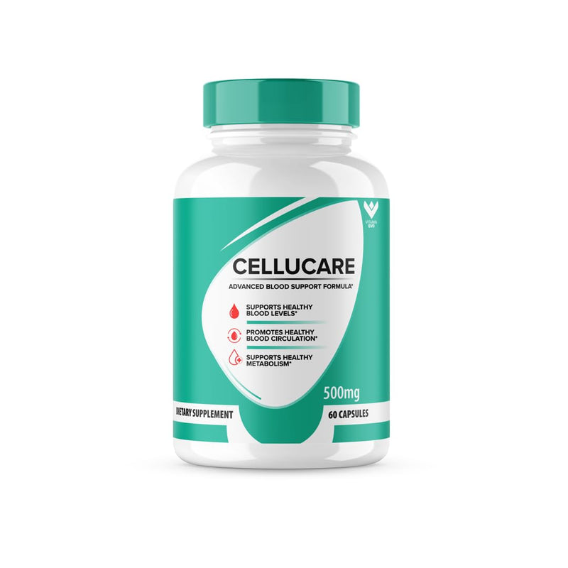 (3 Pack) Cellucare Advanced Blood Support Formula Supplement - Cellucare Blood Capsules - Maximum Strength, Cellucare All Natural Treatment, Cellu Care Pills Blood Support Reviews (180 Caps)