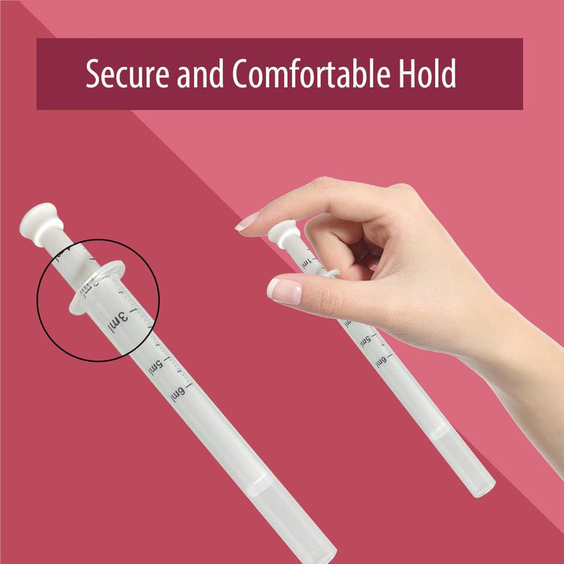 Natureland Disposable Plastic Vaginal Applicator: For Gel or Cream Products - Includes Dual Dosage Markings (Regular, 20, Count) 1 Count (Pack of 20)
