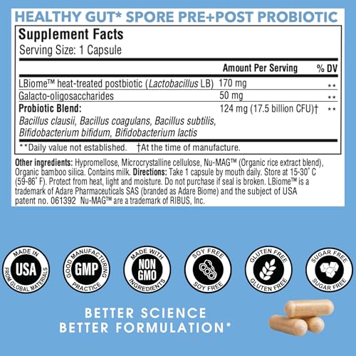 StellaLife Probiotics Oral & Gut Prebiotics Post Probiotics Kit: 44B+ CFU, 11 Oral & 6 Gut Spore strains for Digestive & Dental Health, Bad Breath Treatment, Tongue Hygiene, Strawberry Flavor, 30-Day Oral & Gut 30-day supply