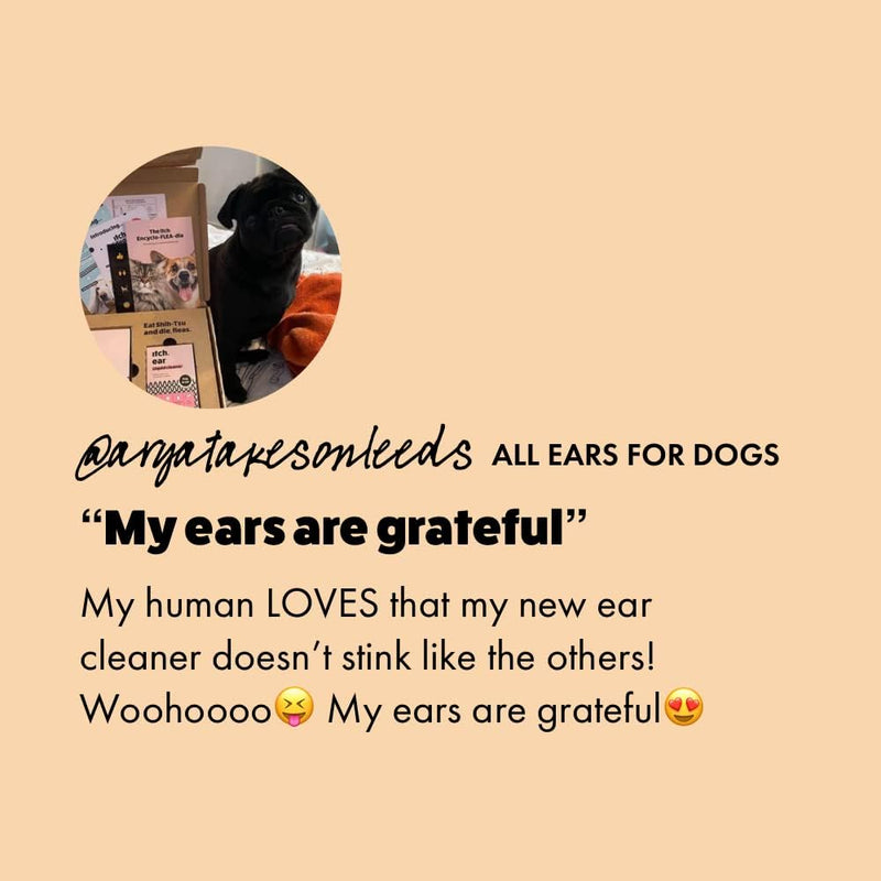 Itch I Cat And Dog Ear Cleaner I Easy To Use Ear Drops l Breaks Up Wax I Soothes Irritation, Stopping Unwanted Itching & Discomfort I 8 x 5ml Vials 8 vials
