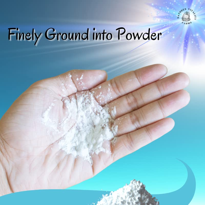 8 oz Pure U.S.A. Eggshell Powder for Dogs/Cats, Calcium Supplement with Membrane, Finely Ground Egg Shells - BeesActive Australia