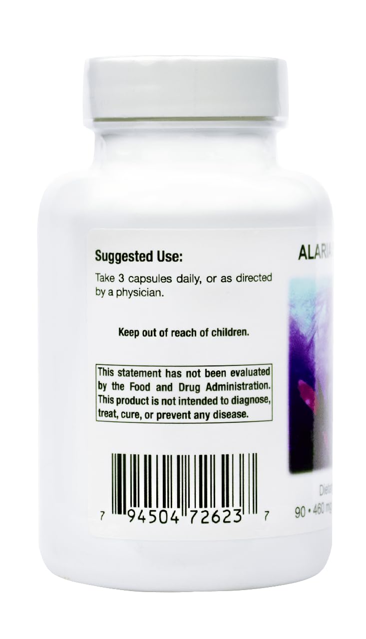 Supreme Nutrition Alaria Supreme, 90 Pure Atlantic Wakame Vegetarian Capsules 90 Count (Pack of 1)