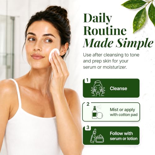 TheraTree Clarifying Toner with Tea Tree, Neem, MSM, Alcohol Free, 8 Fl Oz
