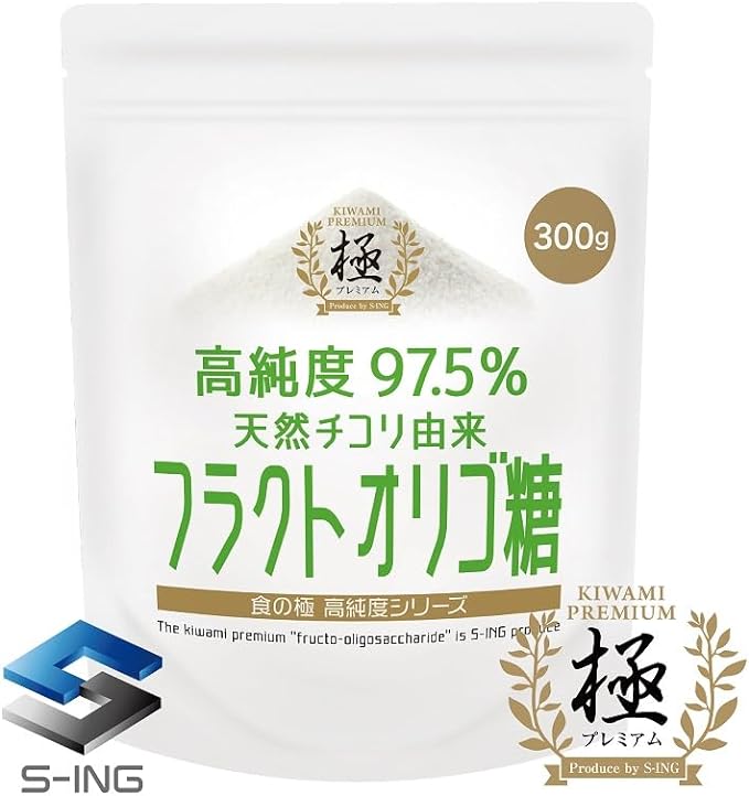 SAVE High Purity 97.5% Fructo Oligosaccharide Powder Water Soluble Dietary Fiber with Measuring Spoon (300g) - BeesActive Australia