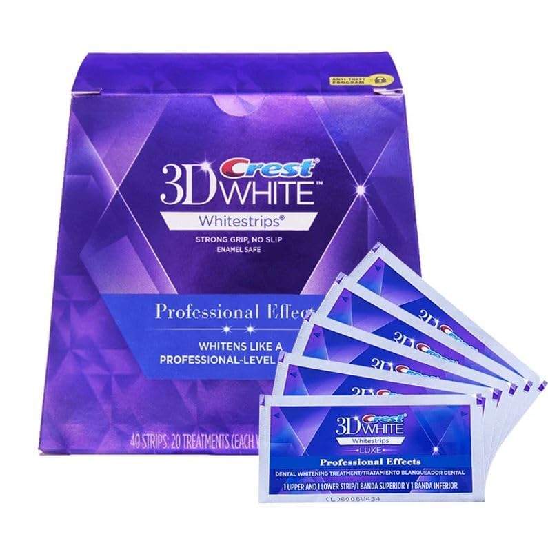 Crest 3D No Slip Whitestrips Professional Effects Teeth Whitening Kit 20 ea - BeesActive Australia