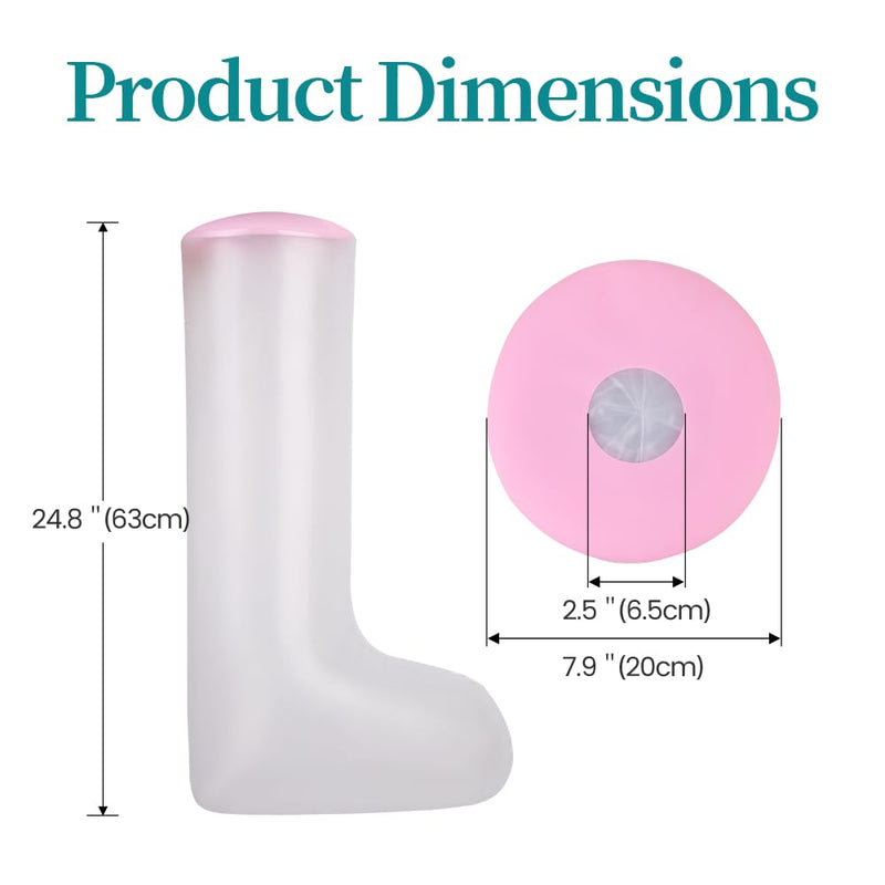 mosago Waterproof Cast Covers for Shower Leg, Soft Comfortable full Leg Protector for Shower Adult, Keep Wound/Bandage Dry Bath, Broken Legs/Knee/Foot/Ankle, Reusable Wound Care Supplies (Pink) Half Leg - BeesActive Australia