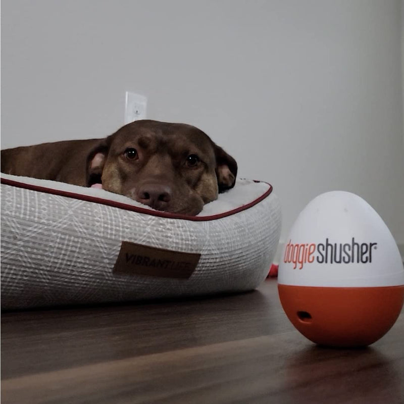 Doggie Shusher: Dog Anxiety Relief | Calming Sound Machine for Pets | for Kennel Training, Separation Anxiety, Fireworks, and Thunderstorms | Slobber Proof | Drug Free | USB-C Charging Cable Included - PawsPlanet Australia