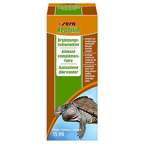 sera Reptilin 15 ml - vitamins for vital reptiles - a tasty emulsion of 12 valuable vitamins for dripping onto food or for drinking water - BeesActive Australia