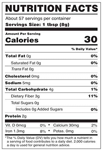 Cherie Sweet Heart Organic Wheat Grass Powder, Rich in Vitamins, Fibers, Fatty Acids and Minerals, Vegan Friendly (16 Ounce, 57 Servings) 16 Ounce (Pack of 1)