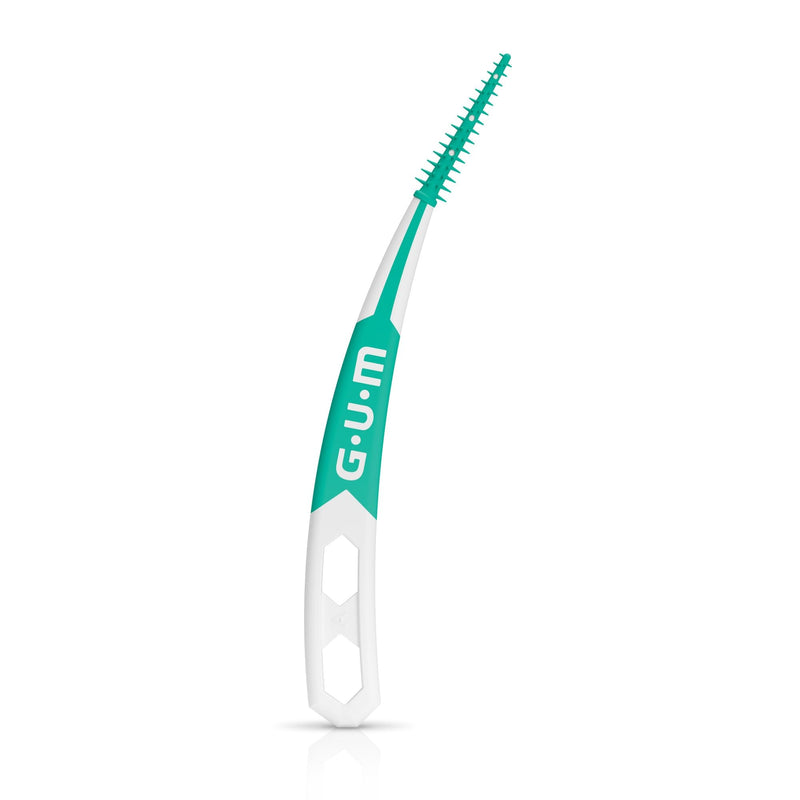 GUM Soft-Picks Advanced, Dental Picks for Teeth Cleaning and Gum Health, Disposable Interdental Brushes with Convenient Carry Case, Dentist Recommended Dental Picks, 90 Count (Pack of 3) 270 Total Original 90 Count (Pack of 3) - BeesActive Australia
