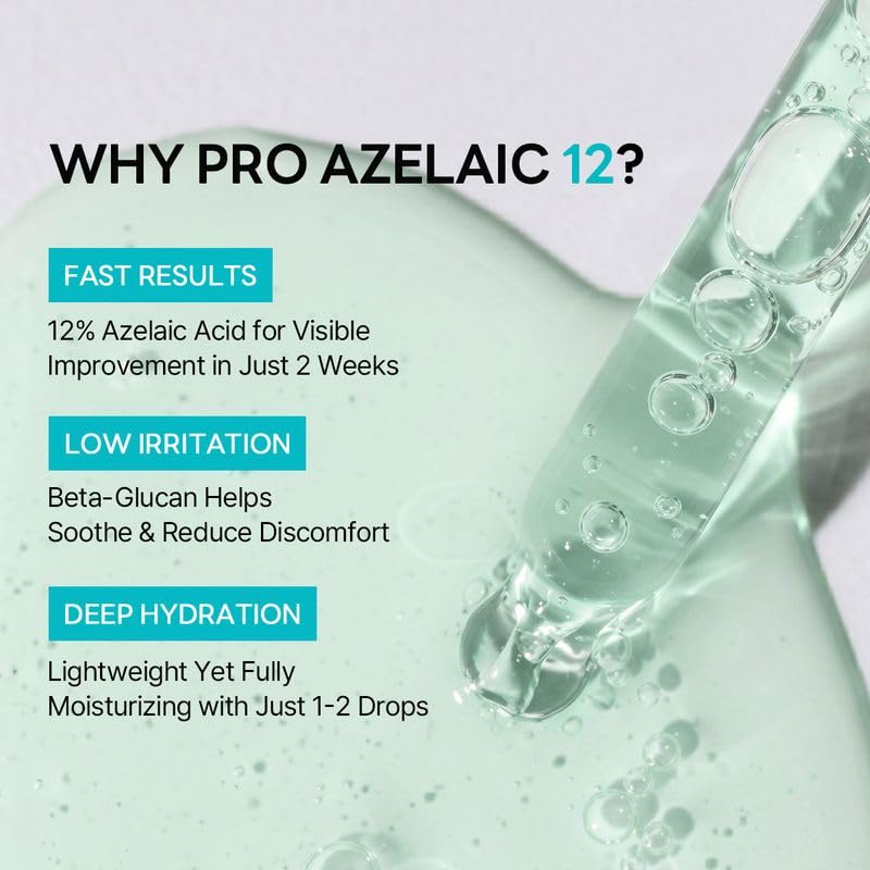 ROUND LAB Azelaic Acid 12 Soothing Serum, 1.01 Fl Oz