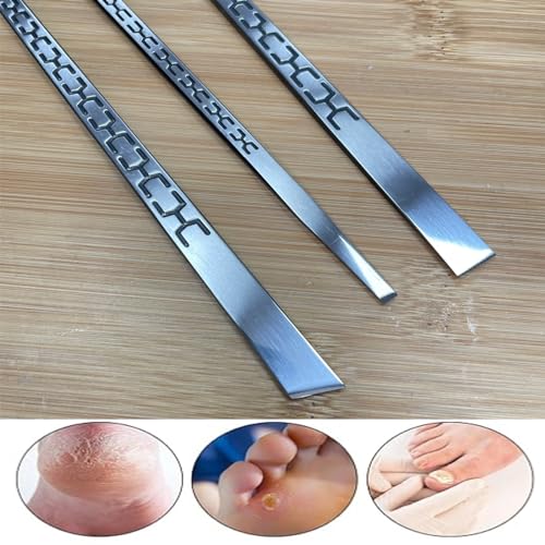 Stainless Steel ingrown toenail Pedicure Knife Set,Professional Foot Skin Scraper Repair Sharp Blade kit for Nail Corn Callus Paronychia Treatment. (1) 1
