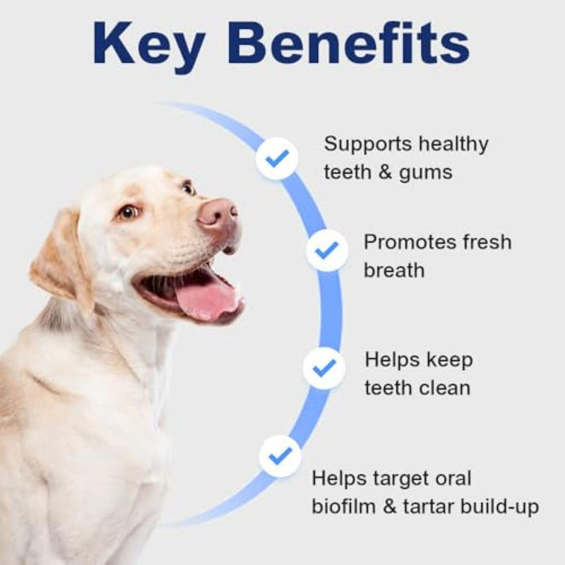 Seven777 Pet Dental Powder,Teeth Cleaning Powder for Dogs and Cats, Plaque & Bad Breath Off,Dental Care Supplies for Small, Medium, Large Dogs and Cats 3.5 Ounce (Pack of 1)