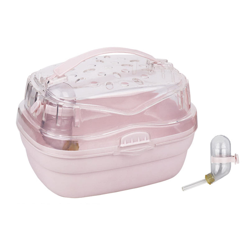 hero-s Transport Box Hamster, Carrying Cage, Portable Travel Cage Small Animals, with Water Bottle, Guinea Pig Carrying Bag - BeesActive Australia