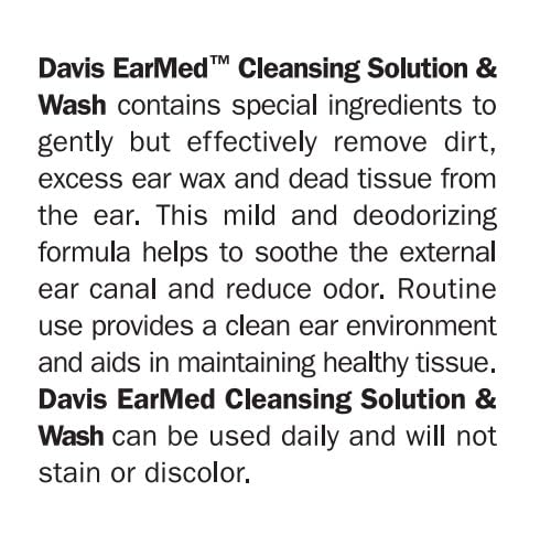 Davis EW12 EarMed Pet Cleansing Solution & Wash, 12 oz - PawsPlanet Australia