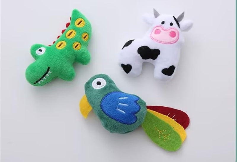 Catnip Toy, Cat Plush Chew Toy, Teeth Grinding Catnip Toy Cow Pet Supplies - BeesActive Australia