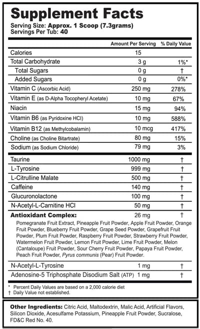 G Fuel Watermelon Energy Drink Powder, Pre Workout Caffeine Mix for Gaming, Sugar Free Focus Amino, Vitamin + Antioxidants, 9.9oz (Watermelon, 40 Servings)