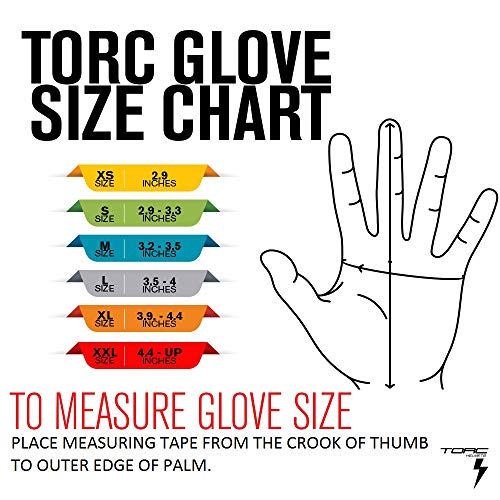 TORC Mens Street Motorcycle Gloves X-Small Cajon Black