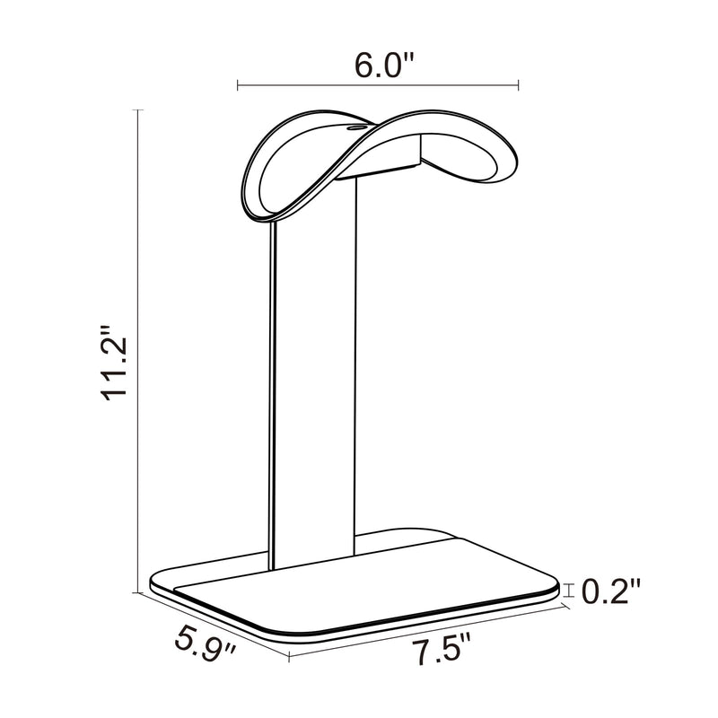 UPERGO Dock Stand for Apple Vision Pro, VR Headset Display Stand with Battery Holder - BeesActive Australia