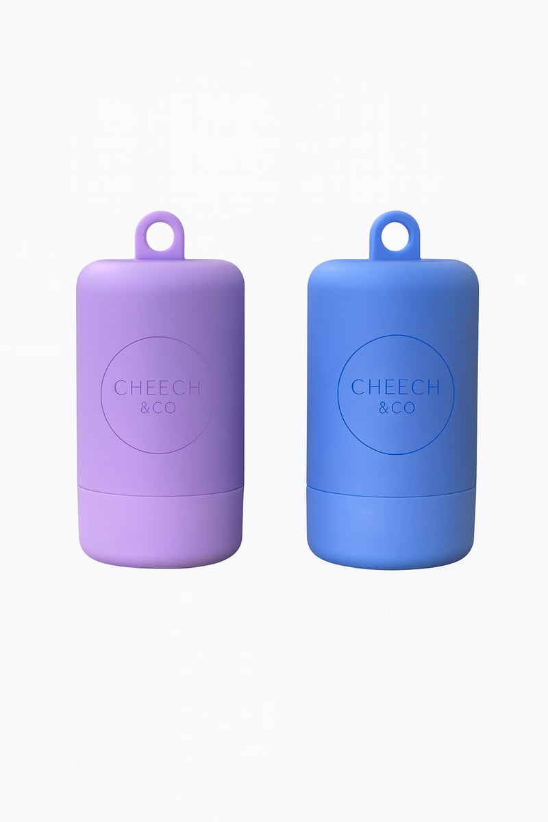Cheech&Co Hands Free Dog Leash with Poop Bag Holder - for Walking, Hiking, Jogging & Running Small/Medium/Large Dogs (Adjustable 4.3–8.6 ft Light Purple) - BeesActive Australia