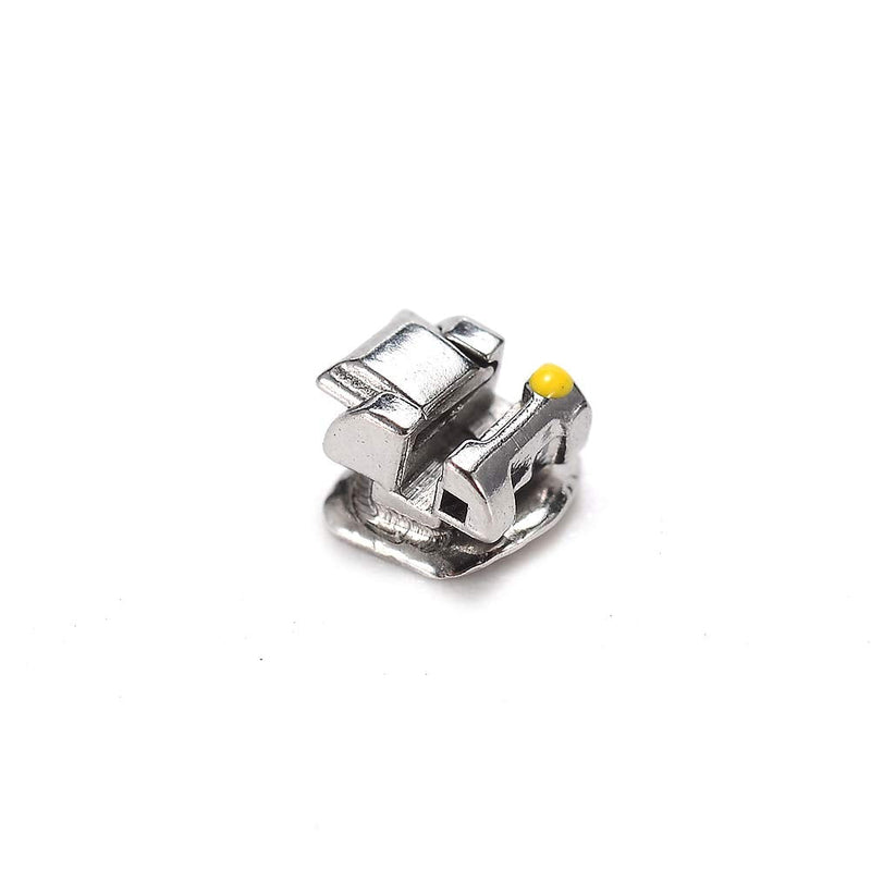SNAWOP Orthodontic Self-Ligating Brackets 20PCS Dental Metal Braces with Open Tools Slot. Roth 022 3 with Hooks Roth 3 with Hooks
