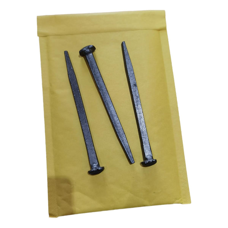 3 with iron nails jesus Crucifixion Flat Head Nail， Passion of Jesus Christ Crucifixion Nail Large Metal Cross Replica nine inch nails square handmade钉 - BeesActive Australia