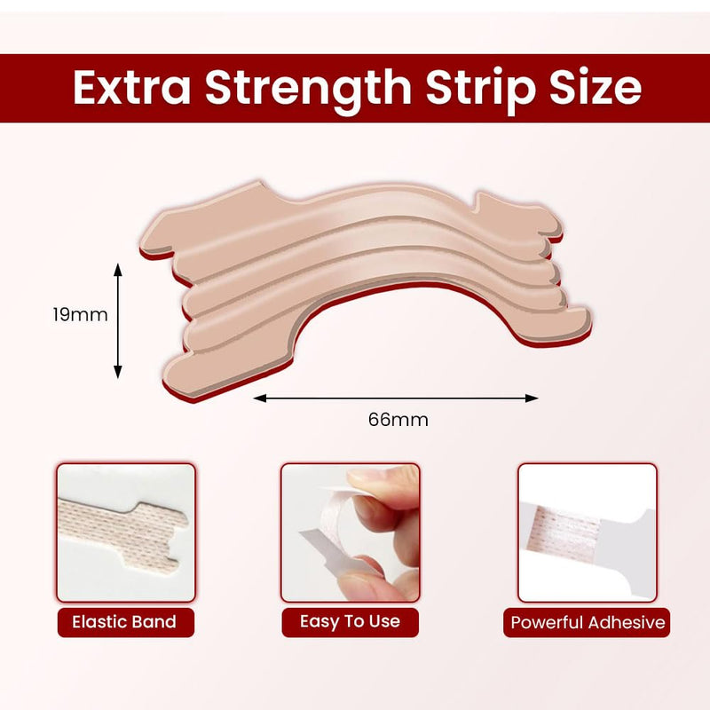 Extra Strength Nasal Strips - Pack of 100 Tan Nose Strips to Improve Snoring - Helpful to Improve Sleeping, Nasal Congestion Due to Cold and Allergies Extra Strength - BeesActive Australia