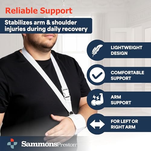 Sammons Preston Universal Collar and Cuff Arm Sling, Shoulder Support