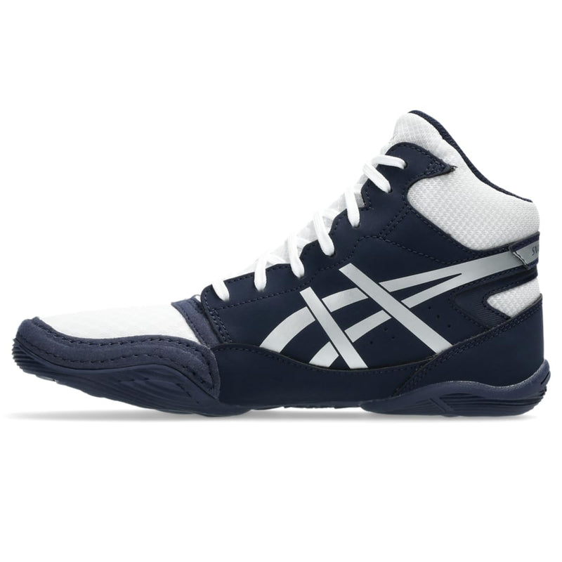 ASICS Kid's Snapdown 4 Grade School Wrestling Shoes 2.5 Big Kid Midnight/Pure Silver - BeesActive Australia