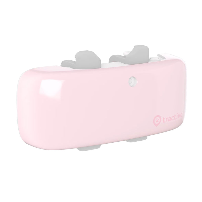 Tractive GPS Dog LTE (4) Hard Cover - Pink Pink Cover - BeesActive Australia