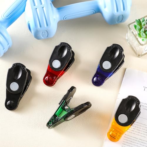 Shappy 10 Pcs Graded Pinch Exerciser Finger Grip Trainer, 5 Colors