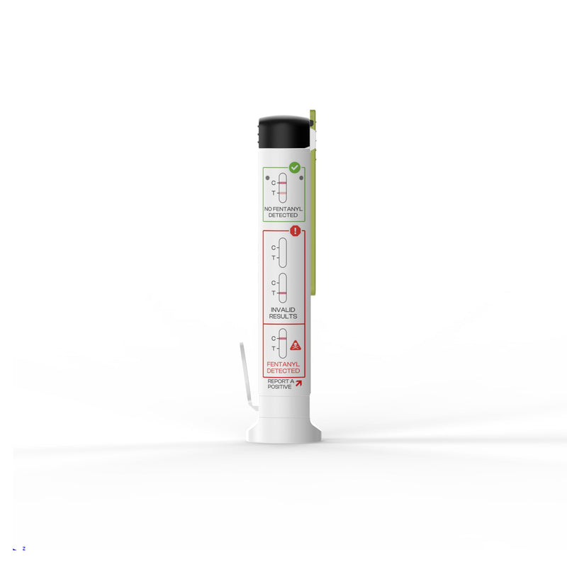DEFENT All-in-One Fentanyl Detection Device - New & Improved, Single-Use Portable Drug Test - For Festivals, Concerts, Parties, Colleges, Parents - Use before Narcan - Alternative to Test Kit & Strips 1