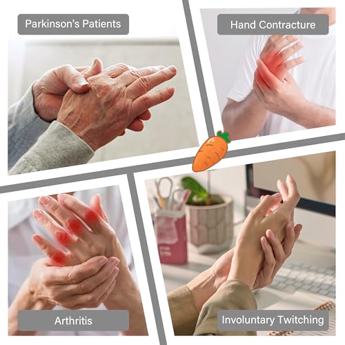 SPRING SEAON Carrot Shape Palm Protector for Hand, Soft Hand Positioning Cushion, Crystal Ultra-Soft Fabric with Pearl Cotton Filling, Comfortable Finger and Palm Support Pillow,Gray,2Pcs Gray 2