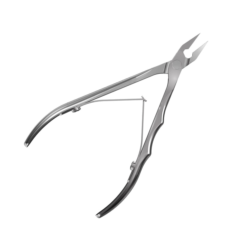 Staleks Pro Expert 61 Ingrown Toenail Nippers – 12mm Blades – Narrow Tips with Safe Ends – Stainless Steel – Professional Pedicure Tool 12 mm