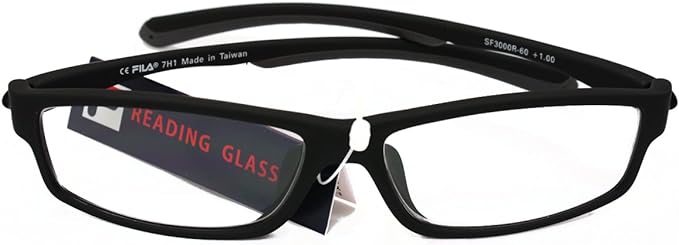 FILA Reading Glass SF3000R-60 COL.Black +1.00 - BeesActive Australia