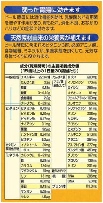 Ebios tablets 2000 tablets [designated quasi-drug] - BeesActive Australia