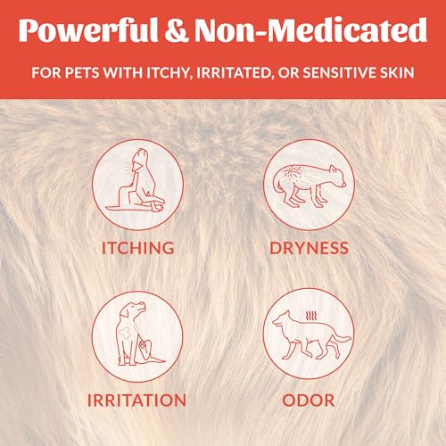 SKOUT'S HONOR Probiotic Itch Relief Spray for Dogs, 8 oz Pack of 1