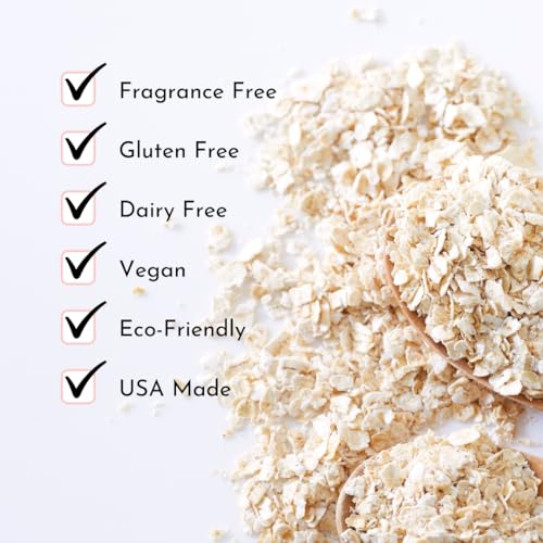 Oatmeal Baby Bath Powder for Eczema by Irene Organics - Colloidal Oatmeal for Soothing Treatment of Eczema, Diaper Rash, Dry Skin, Itching and Irritation - Moisturize and Sooth Baby and Toddler Skin 1 pack